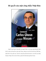 Tài liệu Bí quyết của một công thần Nhật Bản docx