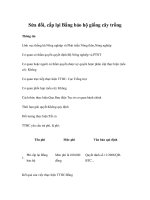 Tài liệu Sửa đổi, cấp lại Bằng bảo hộ giống cây trồng ppt