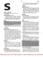 Tài liệu CAMBRIGDE INTERNATIONAL DICTIONARY OF IDIOMS_ CHƯƠNG 2.9 docx