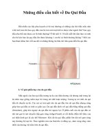 Tài liệu Những điều cần biết về Da Qui Đầu pdf
