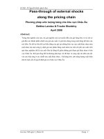 Phương pháp ước lượng bảng cho khu vực châu âu 