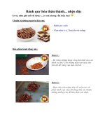 Tài liệu Bánh quy hóa thân thành... nhện độc docx