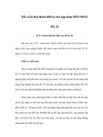 Tài liệu Tất cả là thử thách-Hồi kí chủ tập đoàn HYUNDAI (Kỳ 6) ppt