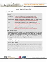 Tài liệu BÀI 6 – Gặp gỡ lần đầu (tiếp) docx