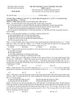 de thi thu dh chuyen nguyen hue lan 4 2012 mon ly