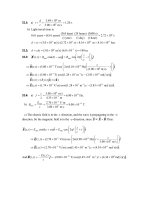Tài liệu Physics exercises_solution: Chapter 32 pptx