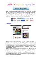 Tài liệu AJAX – Tương lai của Web 2.0 part 10 pdf