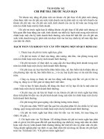 Tài liệu TÀI KHOẢN 142 - CHI PHÍ TRẢ TRƯỚC NGẮN HẠN ppt