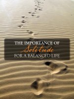 Tài liệu THE IMPORTANCE OF SOLITUDE FOR A BALANCED LIFE ppt