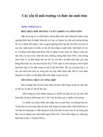 Tài liệu Các yếu tố môi trường và thức ăn nuôi tôm doc