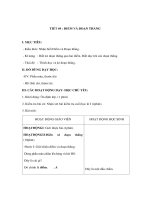 Tài liệu Tóan 1 - TIẾT 69 : ĐIỂM VÀ ĐOẠN THẲNG pdf