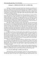 Tài liệu Tiền và hoạt động ngân hàng Phần IV- Chương 14 docx