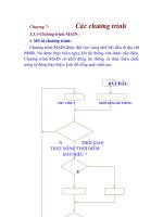 Tài liệu Thiết kế và thi côn hệ thống báo giờ tự động ứng dụng CPU Z80, chương 7 ppt