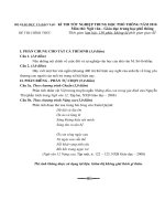 Tài liệu Đề thi tốt nghiệp trung học phổ thông môn Ngữ văn năm 2010 docx