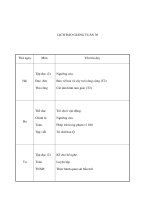 Tài liệu Gíao án tuần 30 doc