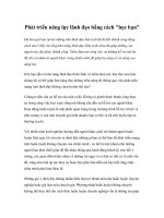 Tài liệu Phát triển năng lực lãnh đạo bằng cách 