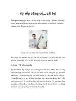 Tài liệu Sợ sếp cũng có... cái lợi pptx