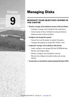 Tài liệu Managing Disks docx