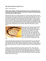 Tài liệu Năm mối đe dọa đối với nguồn lưu trữ doc