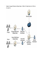 Tài liệu Quản lý mạng Windows bằng Script - Phần 13: Kịch bản trả về tất cả các giá trị pptx