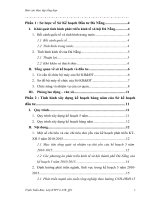 Tình hình xây dựng kế hoạch hàng năm của sở kế hoạch đầu tư Đà Nẵng