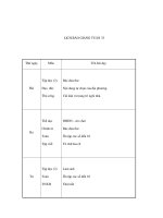 Tài liệu Gíao án tuần 33 ppt