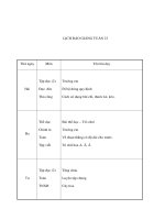 Tài liệu Gíao án tuần 23 pptx