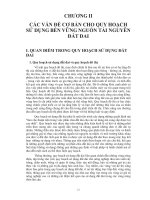 Tài liệu Quy hoạch sử dụng đất đai ( Chương 2) pptx