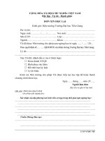 Tài liệu Đơn xin học lại_15 SV-P.HC-TH docx