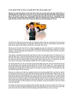 Tài liệu Ai là người thật sự đưa ra quyết định tiêu dùng ngày nay? pptx