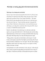 Tài liệu Phát hiện xu hướng giúp phát triển kinh doanh dài lâu pdf