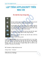 Tài liệu Lập trình AppleScript trên Mac OS part 9 pdf