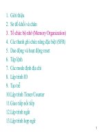 Tài liệu Tổ chức bộ nhớ_chương 3 docx