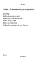Tài liệu Chương 3: Ổn định phân cực (Bias Stability) cho BJT pdf