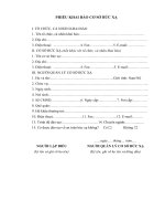 Tài liệu BM.KHCN.09 - Phiếu khai báo Cơ sở bức xạ pptx