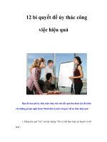 Tài liệu 12 bí quyết để ủy thác công việc hiệu quả pdf