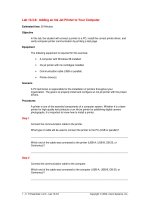 Tài liệu Adding an Ink Jet Printer to Your Computer docx