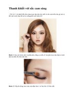 Tài liệu Thanh khiết với sắc cam sáng doc