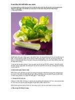 Tài liệu 8 sai lầm khi chế biến rau xanh pdf