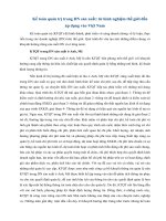 Tài liệu Kế toán quản trị trong DN sản xuất: từ kinh nghiệm thế giới đến áp dụng doc