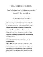 Tài liệu ESSAY OUTLINE ( FOR IELTS ) TOPIC 16-2 pdf