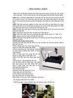 Ứng dụng Laser trong kỹ thuật