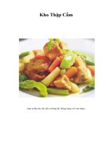 Tài liệu Kho Thập Cẩm pdf