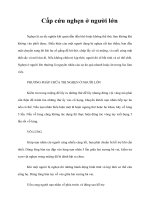 Tài liệu Cấp cứu nghẹn ở người lớn ppt