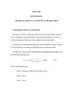 Tài liệu Kinh tế lượng nâng cao - Bài giảng số 5 pptx