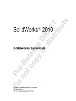 Solidworks 2010 essentials