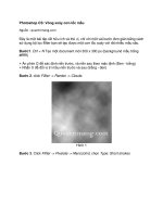 Tài liệu Photoshop CS: Vòng xoáy cơn lốc mầu ppt