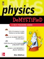 Physics demystified - Làm sáng tỏ các vấn đề trong vật lý