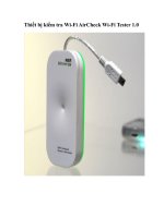 Tài liệu Thiết bị kiểm tra Wi-Fi AirCheck Wi-Fi Tester 1.0 docx