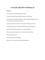 Tài liệu Trả lại giấy phép khảo sát khoáng sản pptx